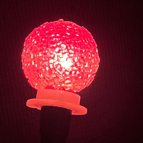 1960’s Christmas Ice Glo Frosted Sugar Bulbs RARE ALL WORK Large Lot of 31 - Picture 12 of 15